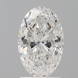 Diament laboratoryjny bezbarwny szlif owalny, 1.59ct, VVS2, D, IGI LG740507148